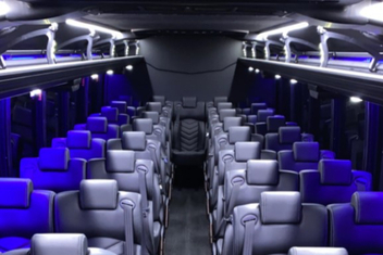 Charlotte Charter Bus Interior