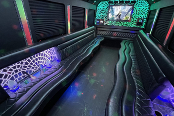 Charlotte Limo Bus Interior
